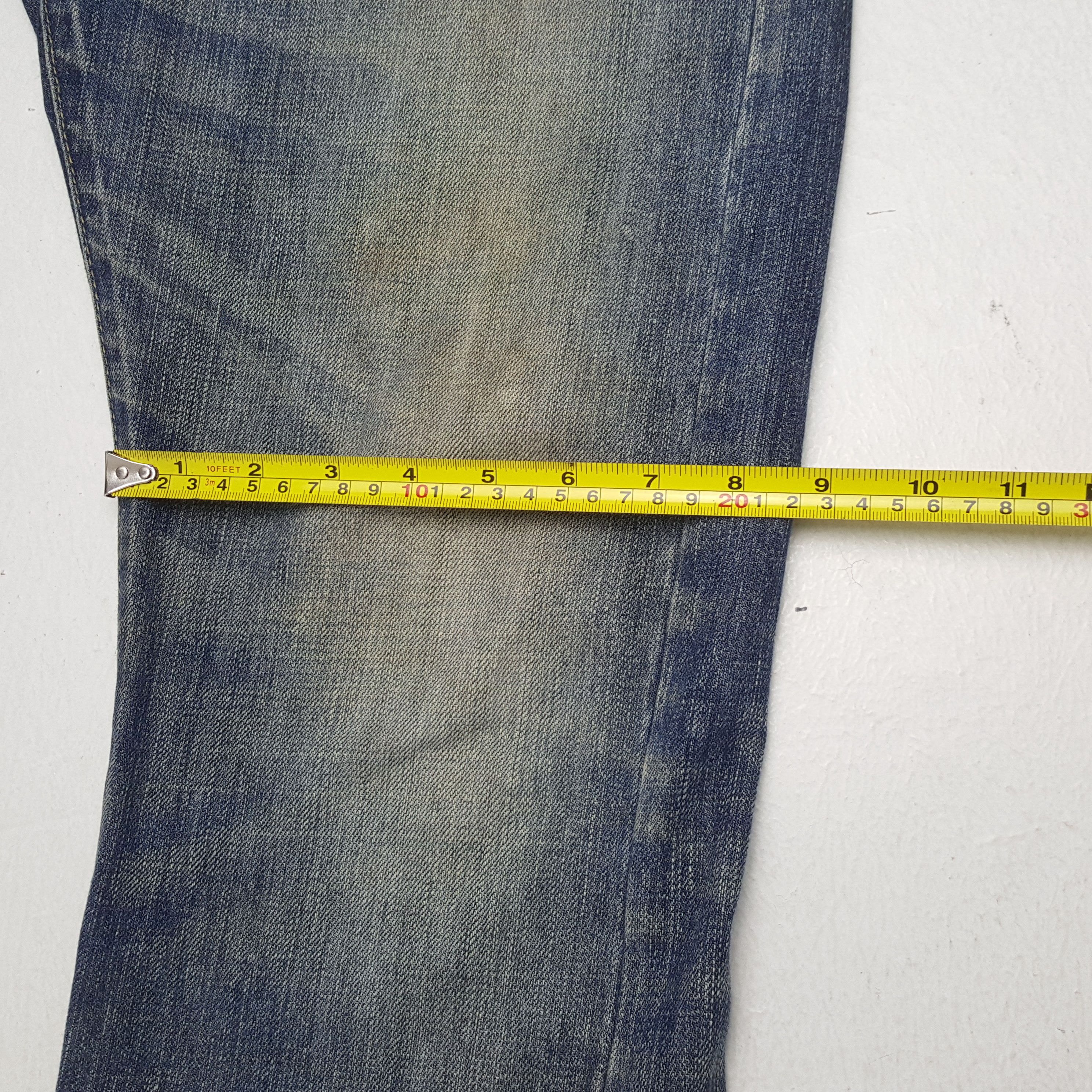 Stussy × Vintage Vintage STUSSY Streetwear Skateboard Style Big Logo Jeans Size US 30 / EU 46 - 10 Thumbnail
