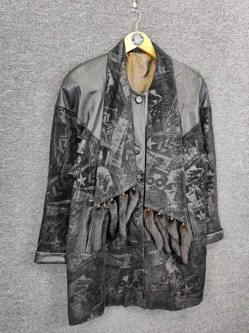 The Unbranded Brand Nice 🔥Vintage Leather Long Jacket Nice Design Size US M / EU 48-50 / 2 - 5 Thumbnail