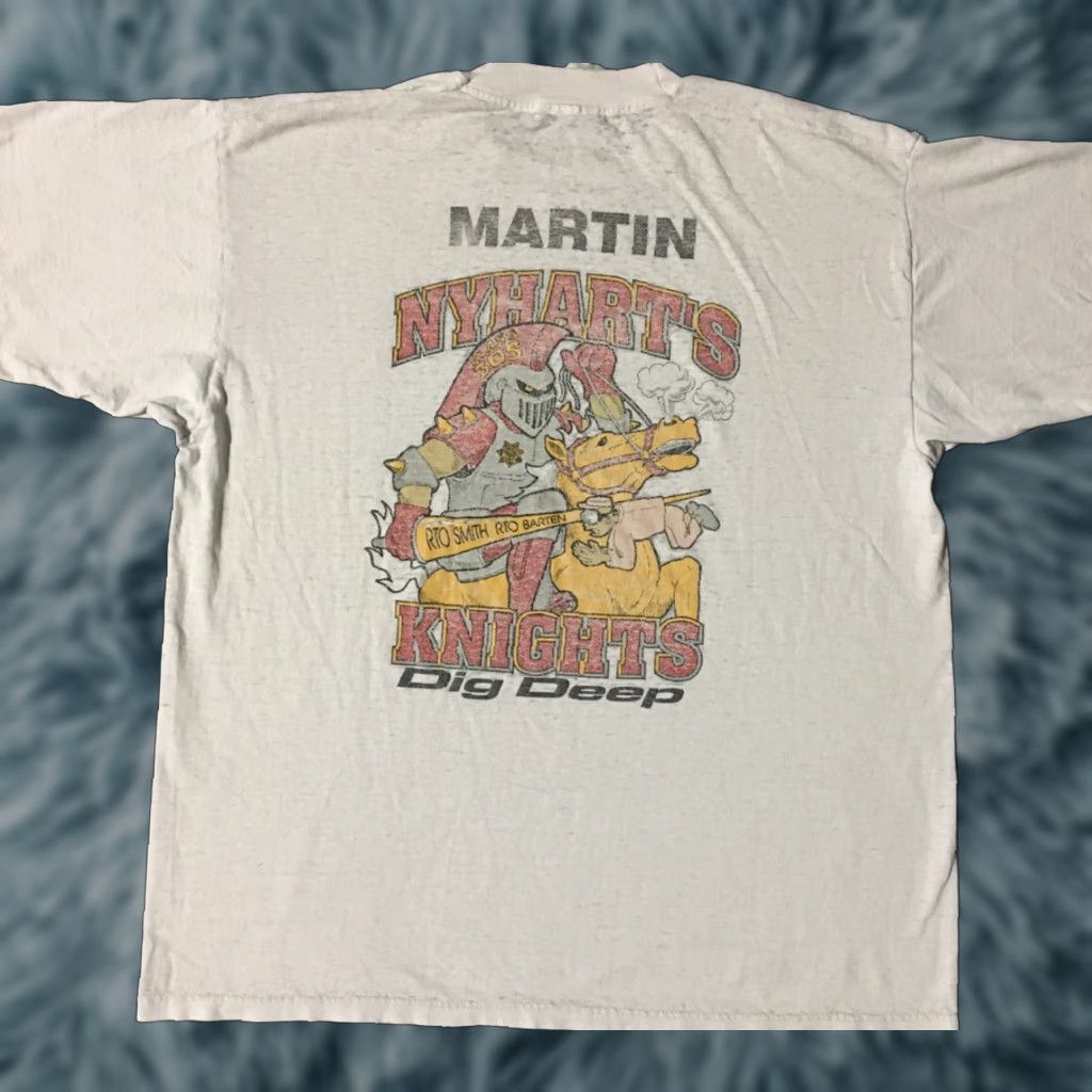 Vintage VINTAGE 90s Law Enforcement Academy Faded Shirt XL College Police Army Grunge Biker Size US XL / EU 56 / 4 - 1 Thumbnail