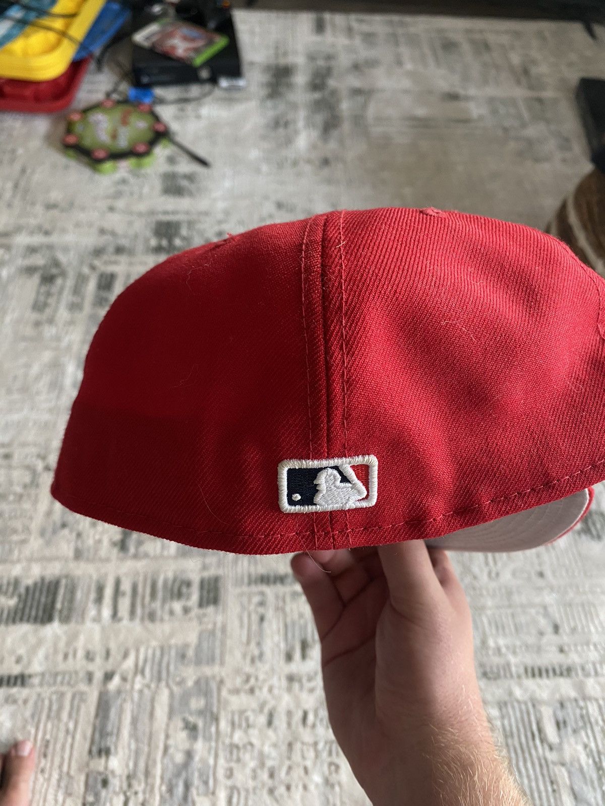 New Era New Era - Minnesota Twins Script Hat Red - Size 7 1/2 Size ONE SIZE - 3 Thumbnail