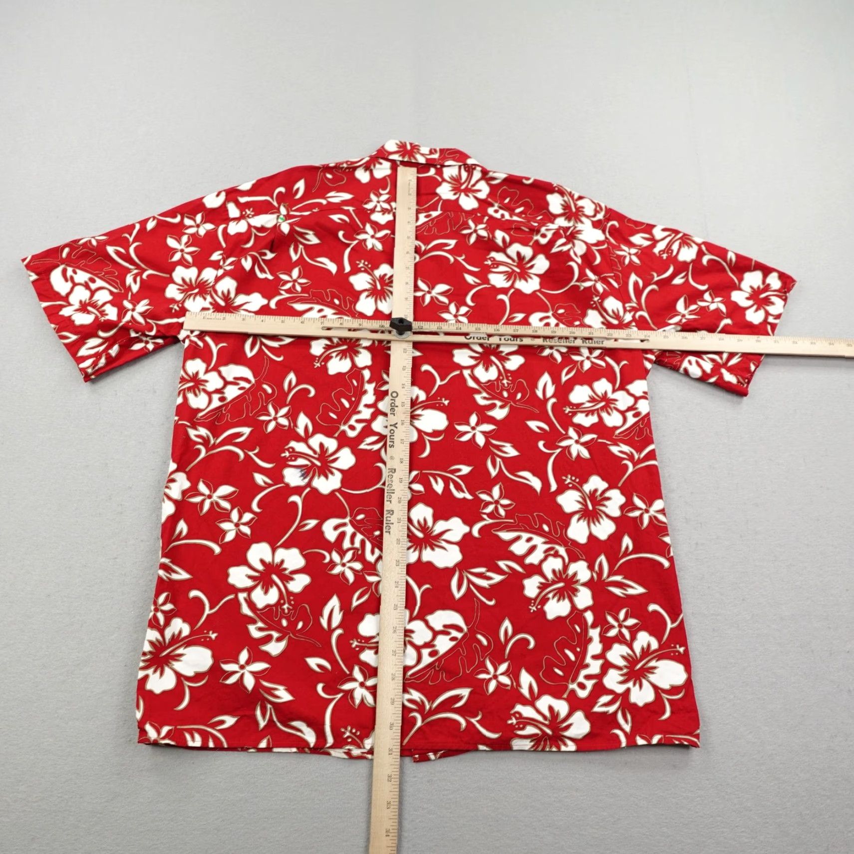 Hilo Hattie Hilo Hattie Hawaiian Shirt Mens Medium Red Floral Button Up Aloha Tropical Size US M / EU 48-50 / 2 - 5 Thumbnail
