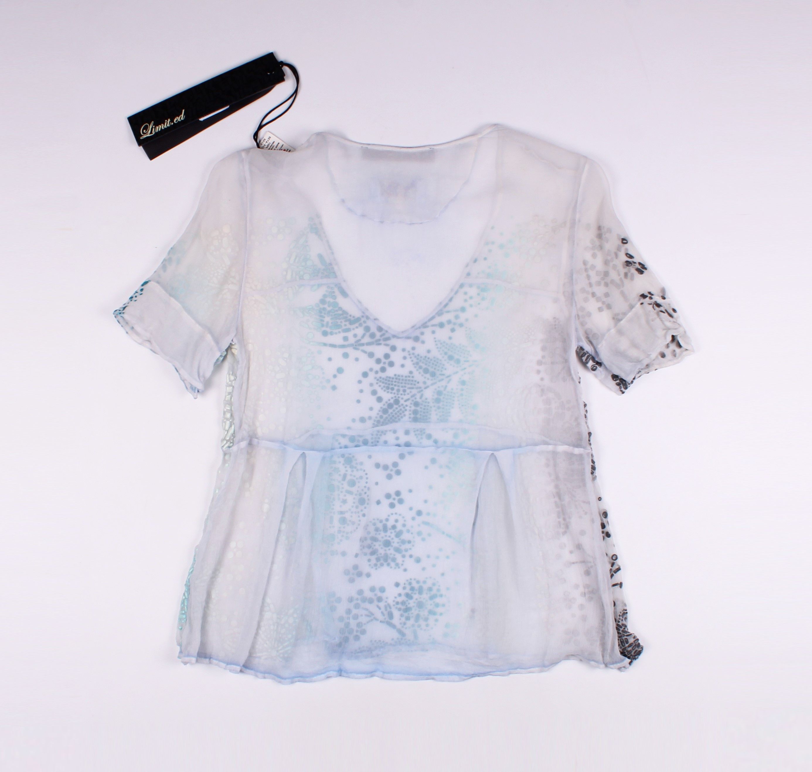 Miss Sixty × Vintage Miss Sixty Y2K Rare Silk Craig Paint Blouse Shirt Size M / US 6-8 / IT 42-44 - 7 Thumbnail