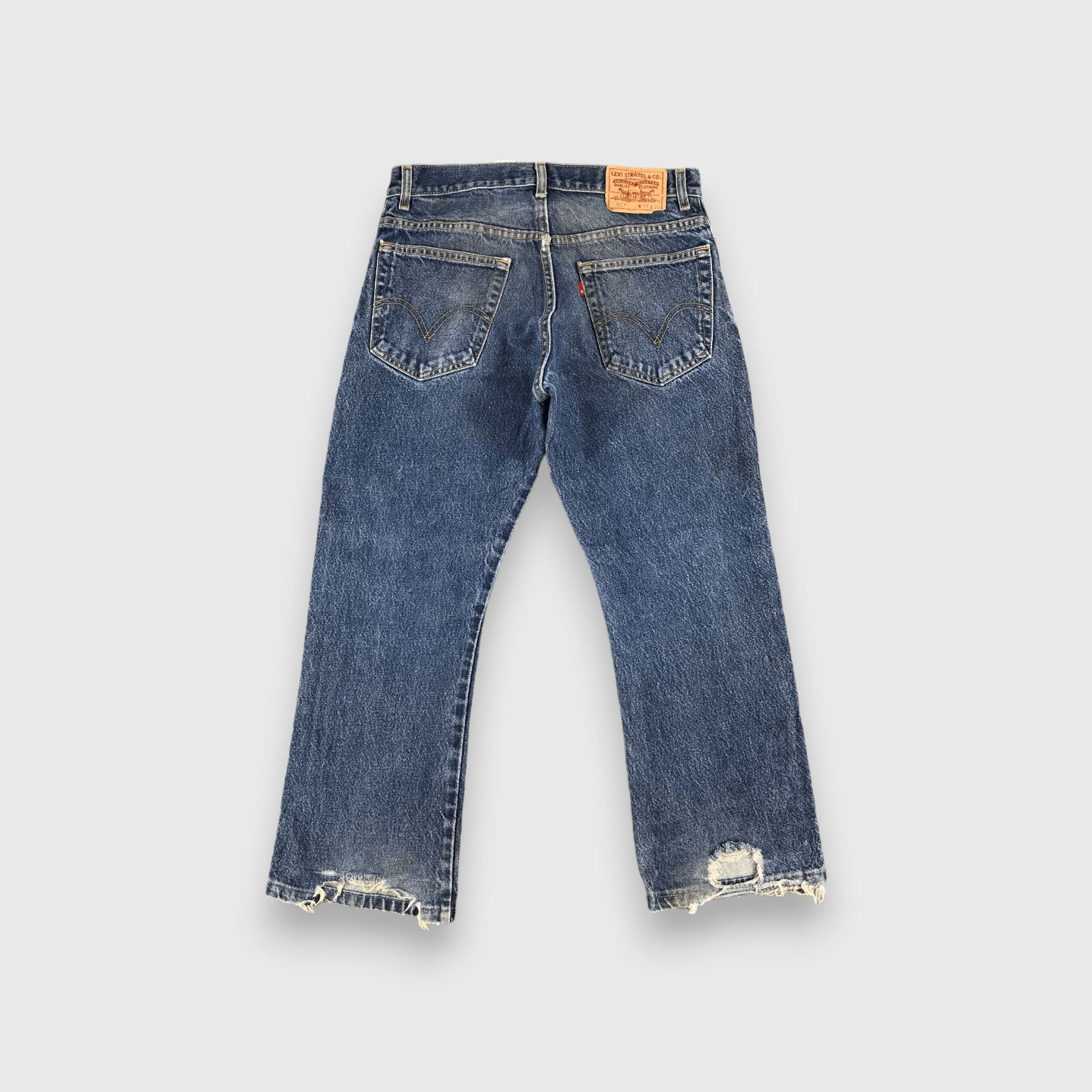 Levi's Vintage Levis 517 Flare Denim Jeans-J933 Size US 32 / EU 48 - 2 Thumbnail