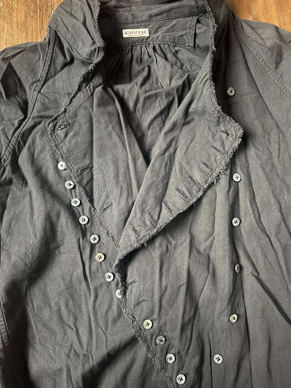 Kapital Kapital Curve Double Breasted Shirt Size US S / EU 44-46 / 1 - 15 Thumbnail