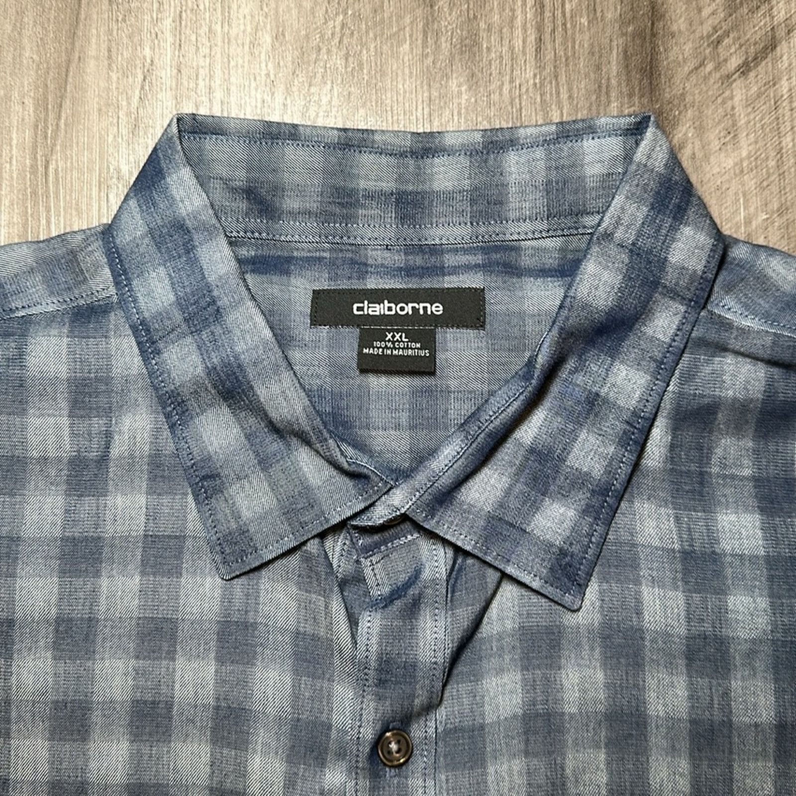 Liz Claiborne Claiborne Long Sleeve Button Down - 2XL Size US XXL / EU 58 / 5 - 6 Thumbnail