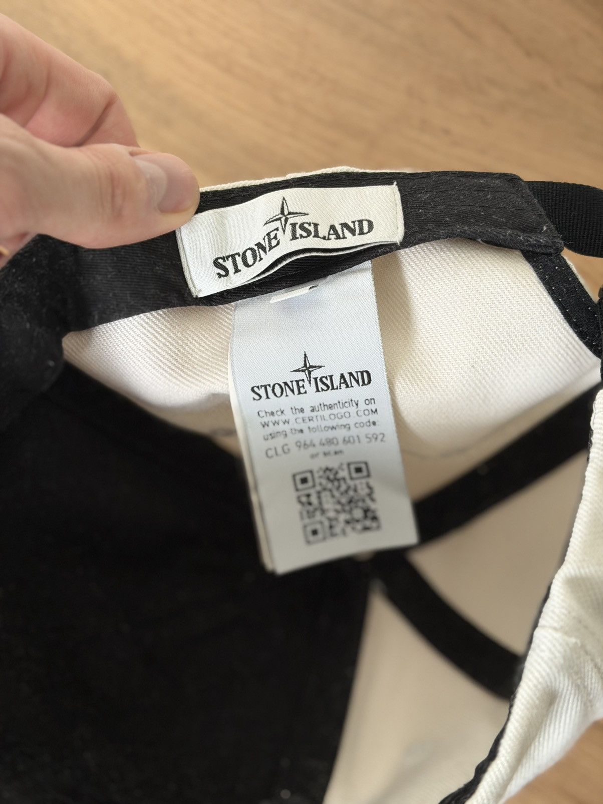 Stone Island Stone Island Hat White Size ONE SIZE - 3 Thumbnail