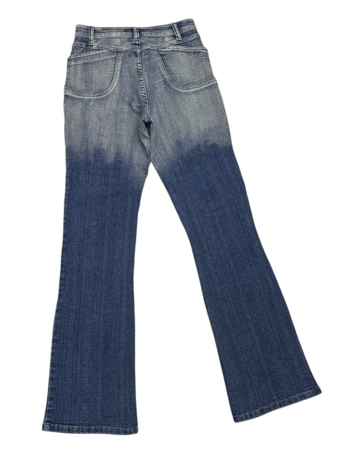 GOSTAR DE FUGA × If Six Was Nine × LOWBOX Vintage Japanese Jean JB Lowbox Style Bootcut Distress Jeans Size US 26 / EU 42 - 4 Thumbnail
