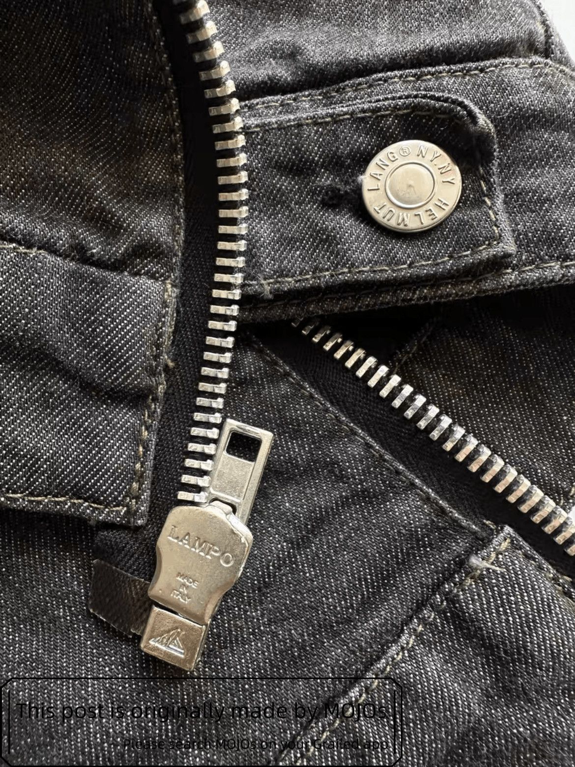 Helmut Lang Helmut Lang Elastic Denim Slim 2 Pocket Jacket mojos Size US M / EU 48-50 / 2 - 4 Thumbnail