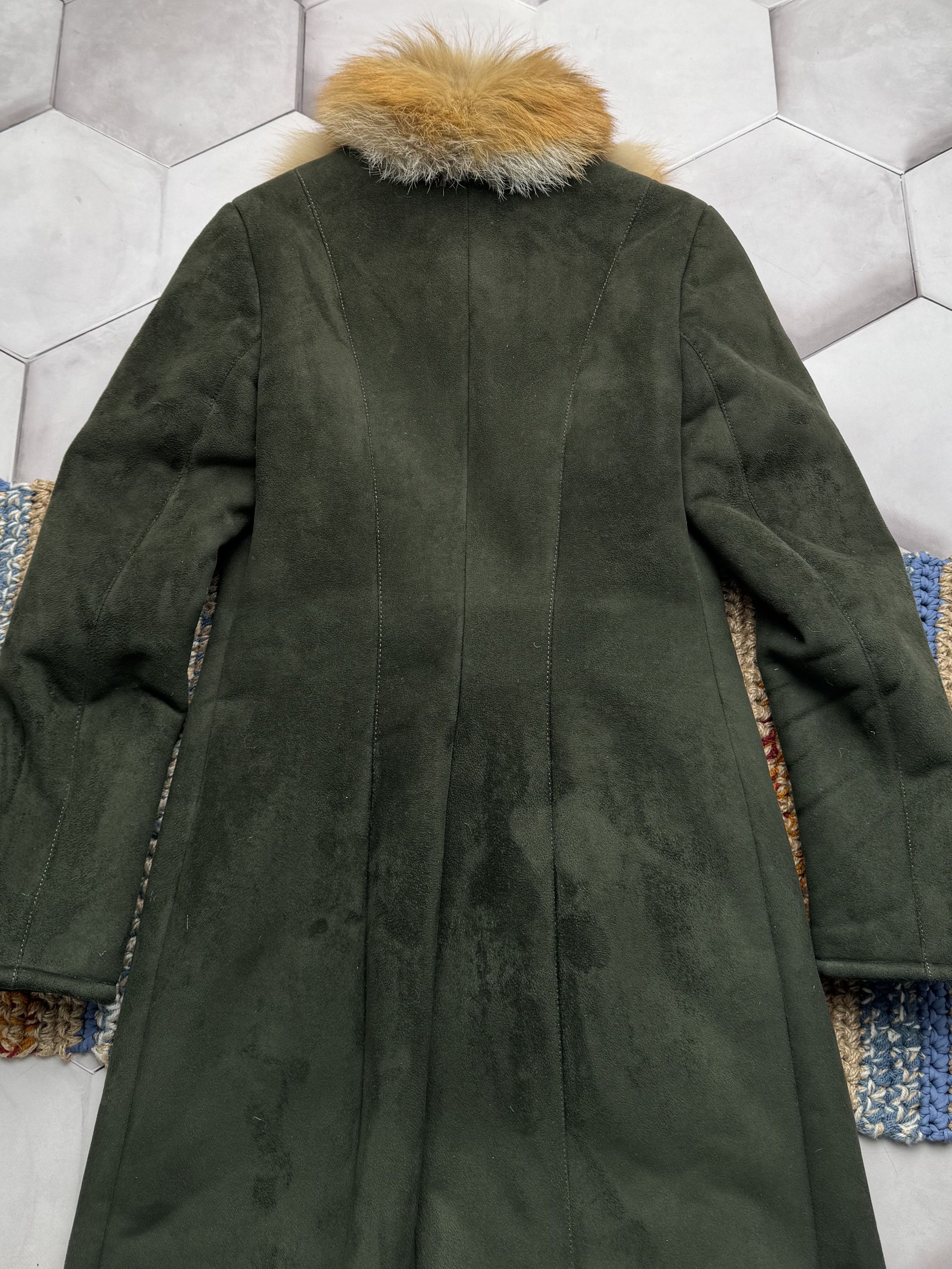 Vintage Vintage Faux Sheepskin Coat With Real Fur Details (E4) Size S / US 4 / IT 40 - 10 Thumbnail