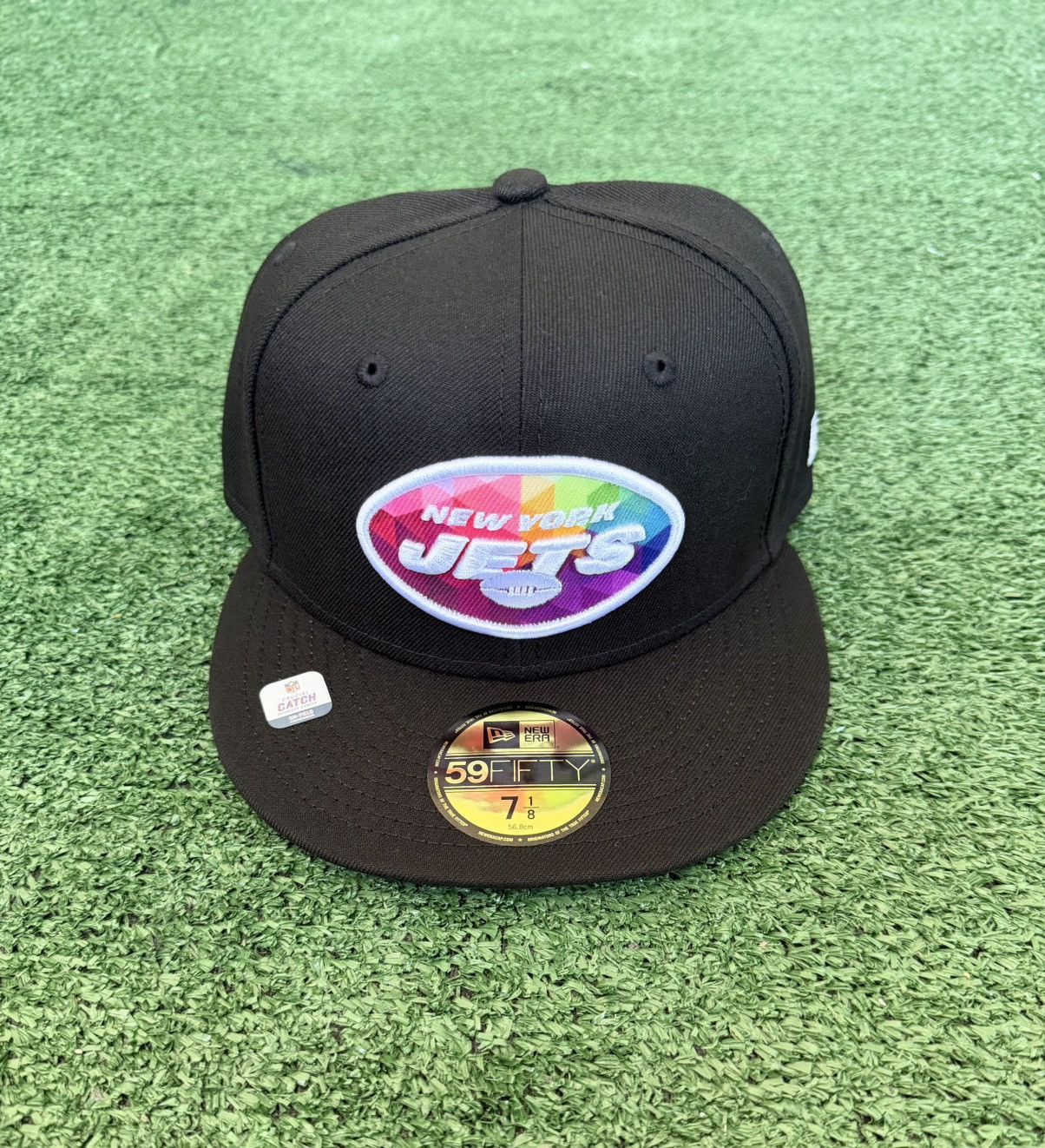 New Era New Era New York Jets 2023 NFL Crucial Catch 59Fifty 7 1/8 Size ONE SIZE - 1 Thumbnail