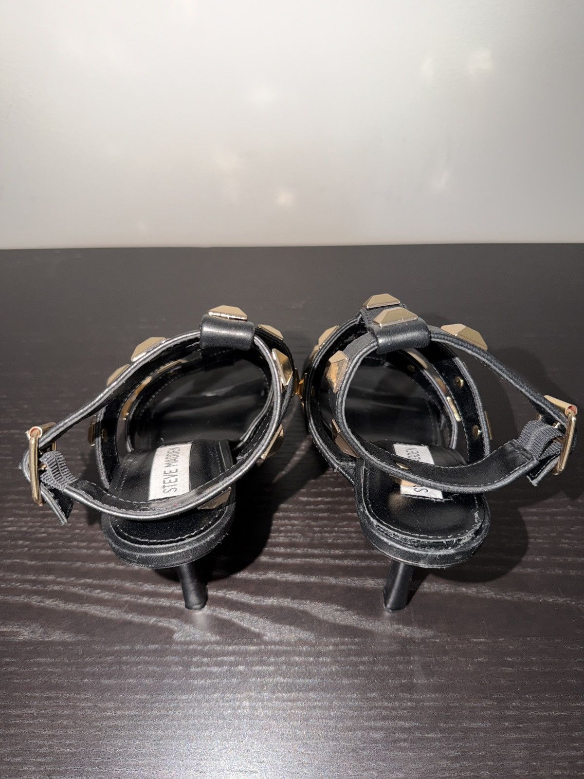 Steve Madden Steve Madden Rock Stud Heeled Sandals Size US 7.5 / IT 37.5 - 5 Thumbnail