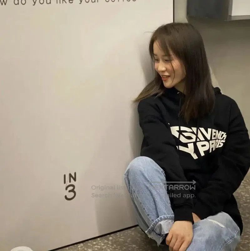 Givenchy Givenchy Black Cotton Women's Hoodie for Fall . Size XS / US 0-2 / IT 36-38 - 6 Thumbnail