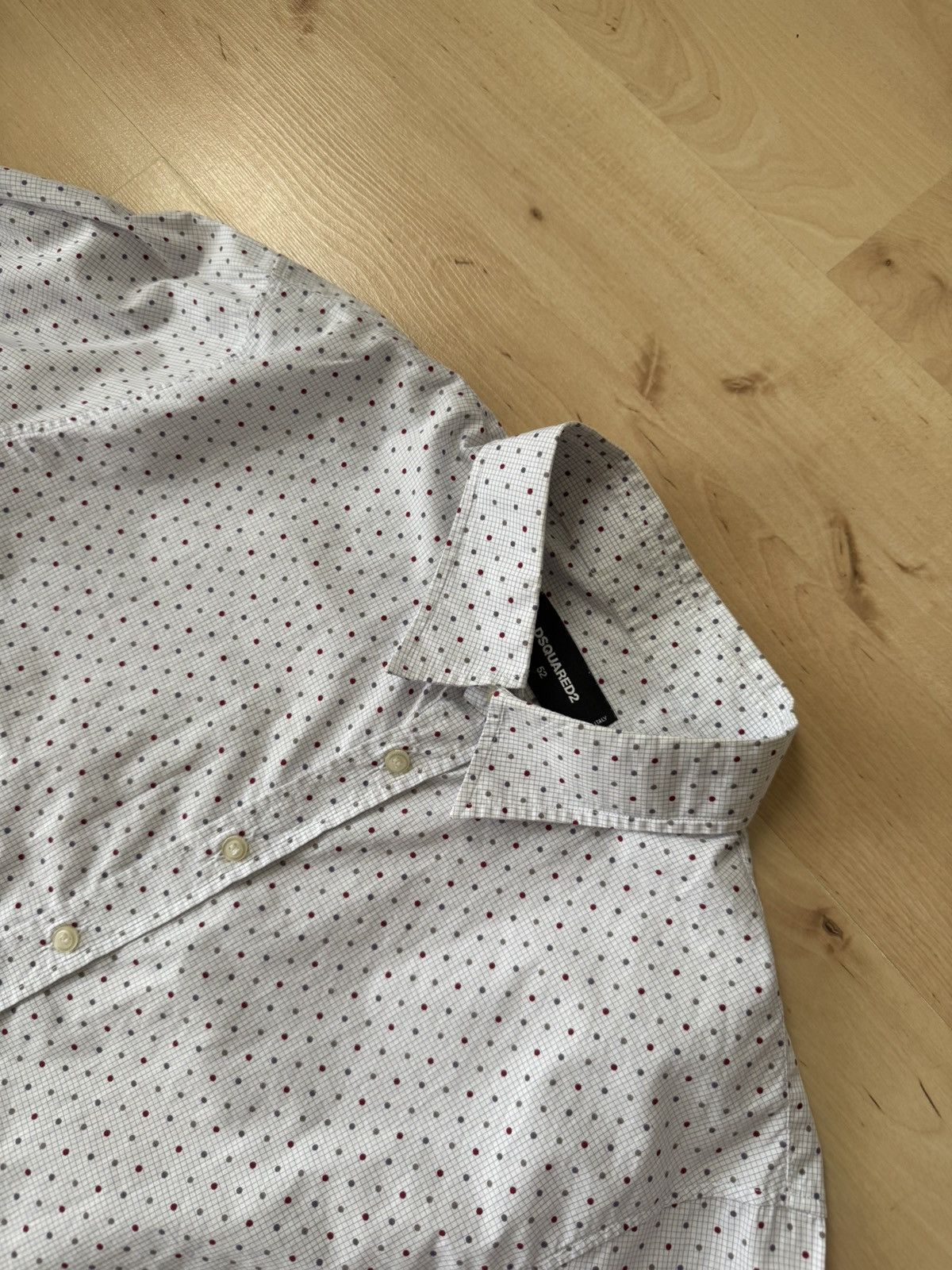 Dsquared2 Dsquared2 Polka dot button up ls shirt Size US L / EU 52-54 / 3 - 2 Thumbnail