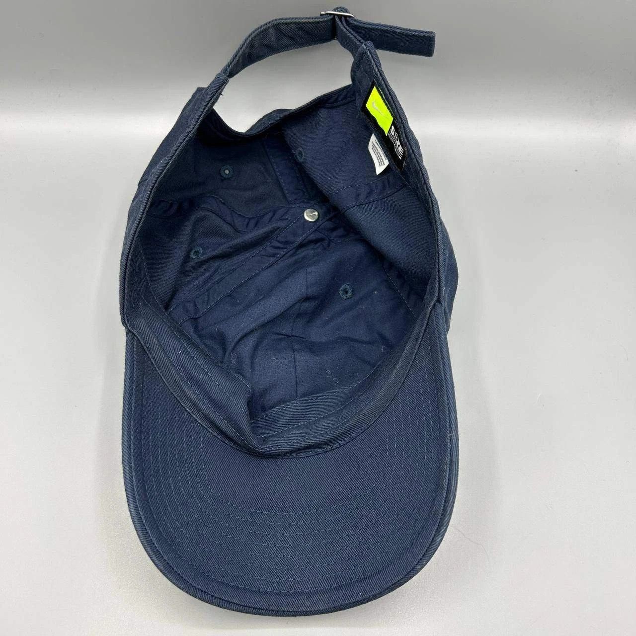 Nike Nike Heritage 86 Hat Men Blue Embroidered Strap Back Cotton Size ONE SIZE - 2 Thumbnail