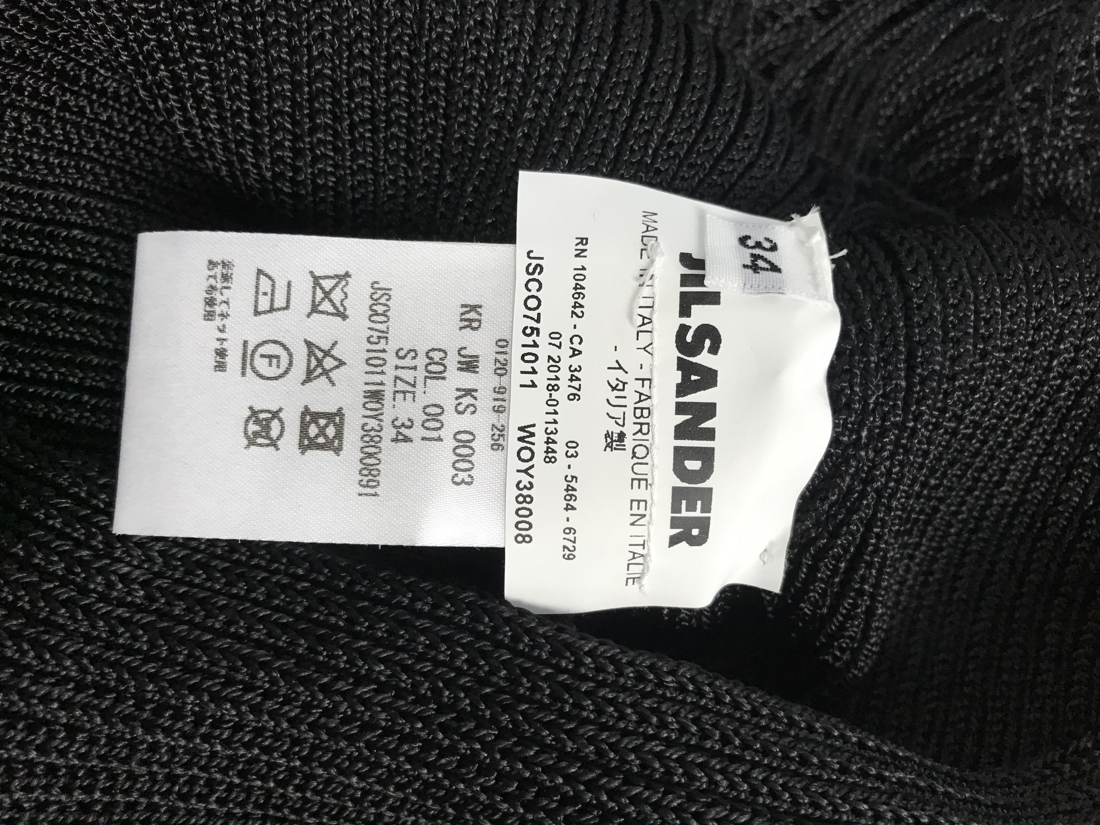 Jil Sander Jil Sander Fringed Ribbed-Knit Top In Size 34 Size S / US 4 / IT 40 - 7 Thumbnail