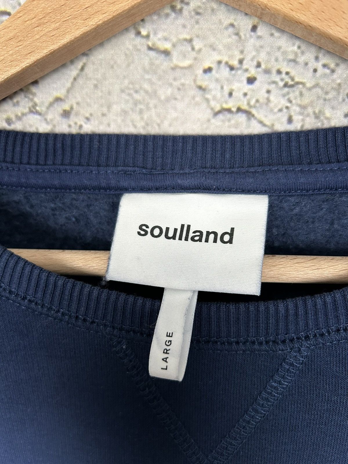Soulland Soulland Boxy Crewneck Streetwear Vintage Spellout Retro Size US L / EU 52-54 / 3 - 4 Thumbnail