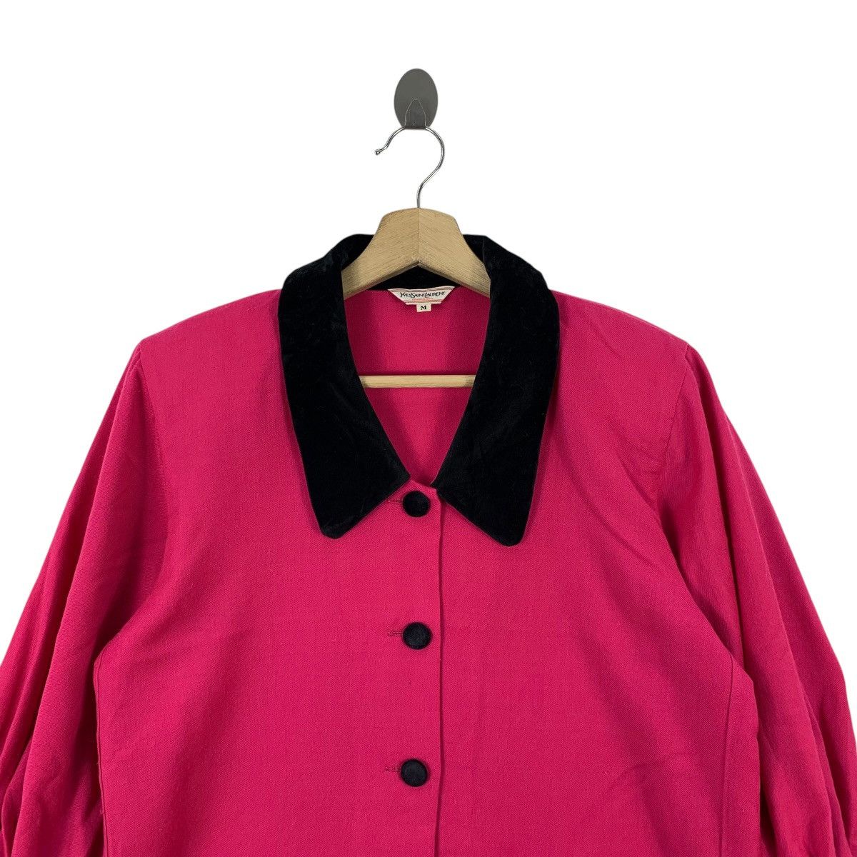 Vintage Vintage YVESSAINTLAURENT YSL Designer Shirts Long Sleeve Size M / US 6-8 / IT 42-44 - 3 Thumbnail