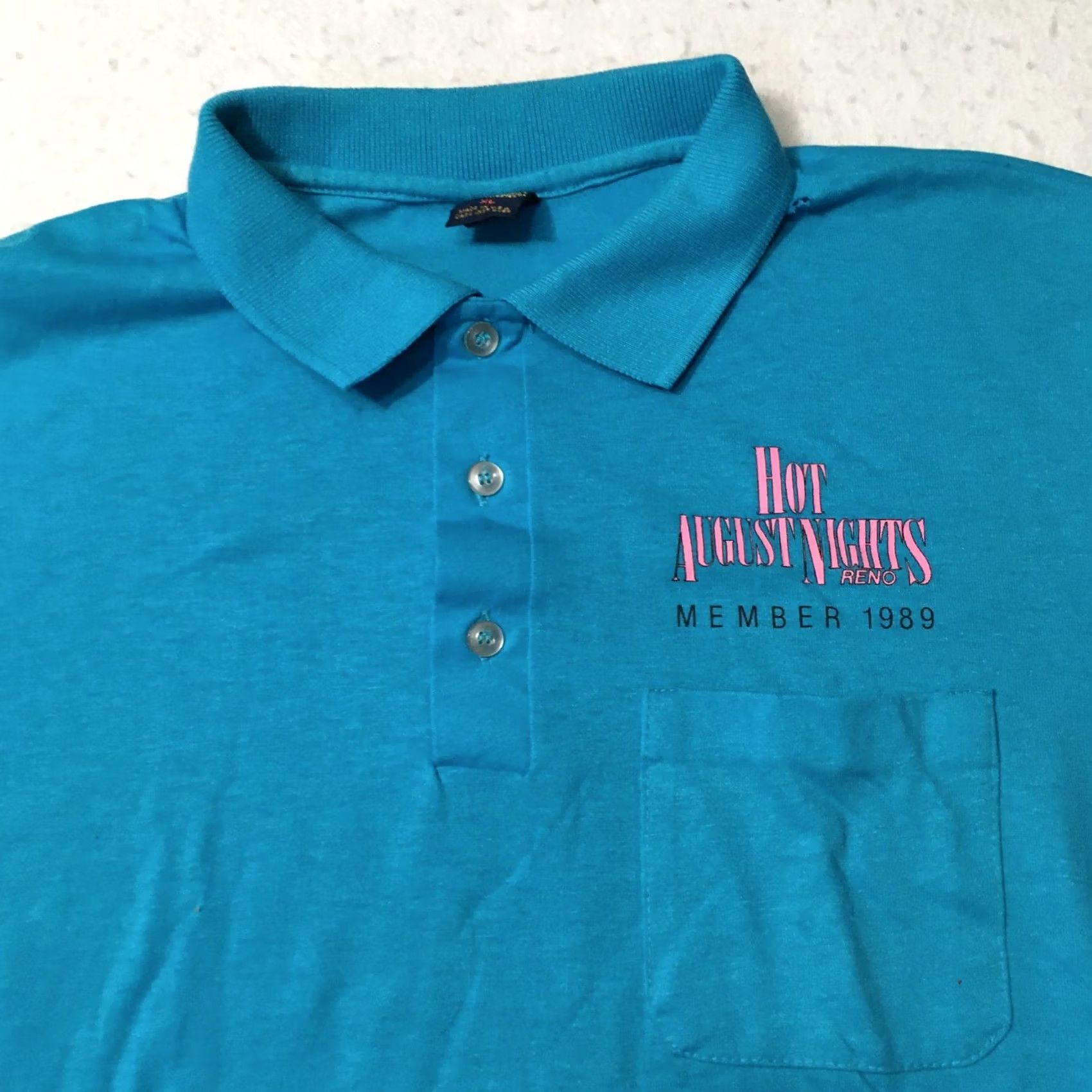 Vintage VINTAGE Hot August Nights Nevada Classic Cars Shirt Mens Sz XL official member polo Size US XL / EU 56 / 4 - 2 Thumbnail