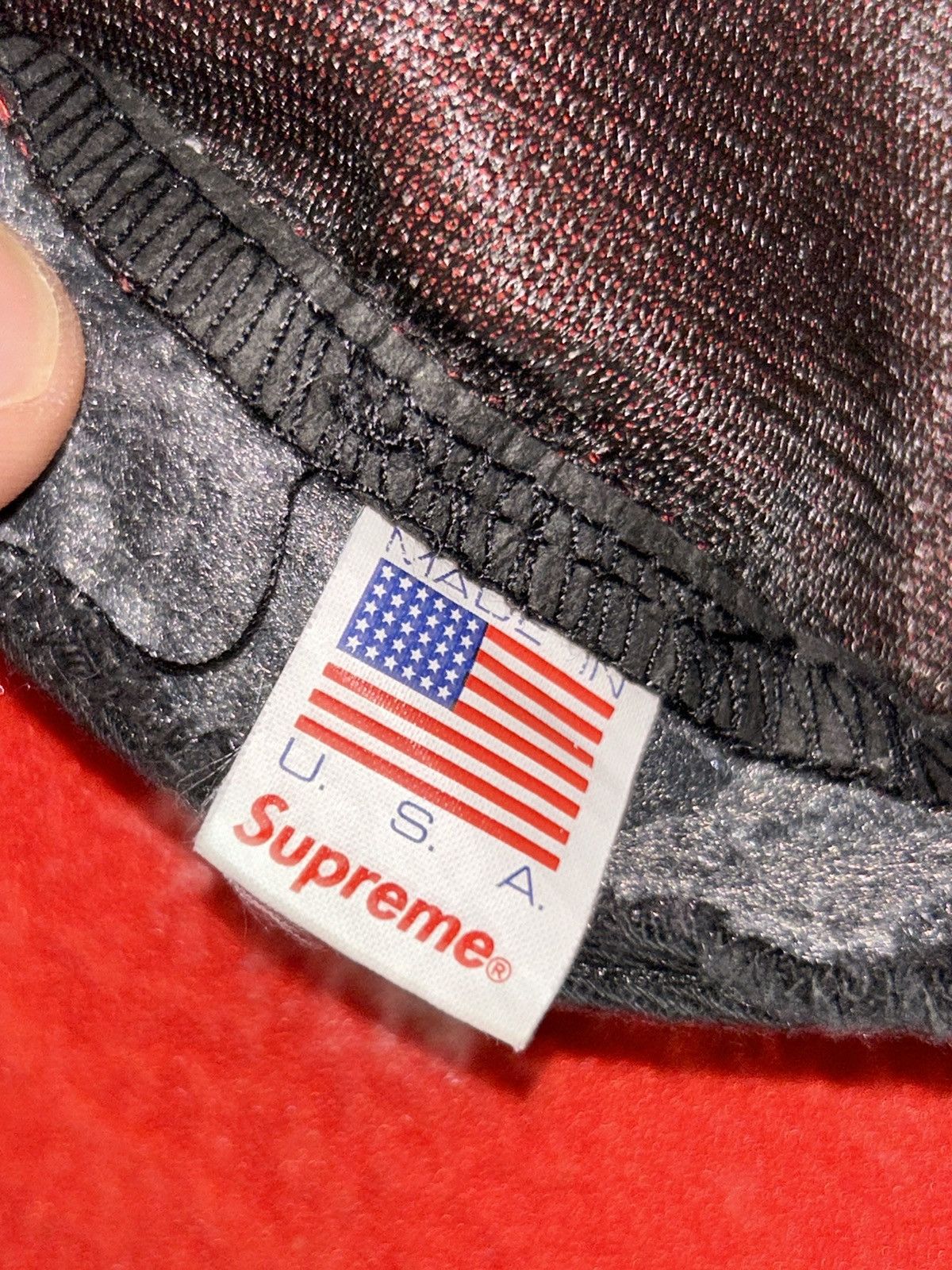 Supreme Supreme Motif Camp Cap FW12 RARE HAT Size ONE SIZE - 7 Thumbnail