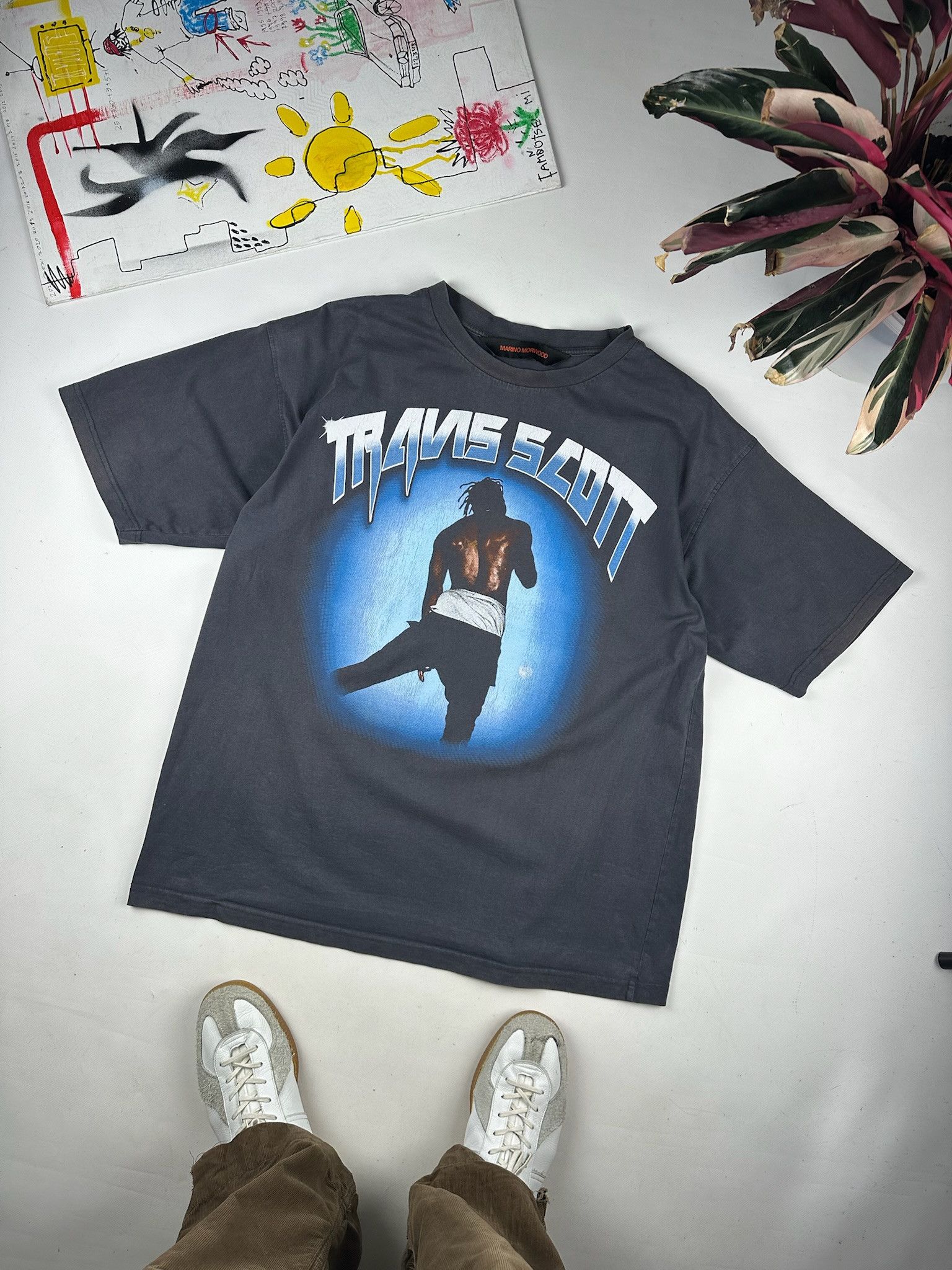 Marino Morwood 2019 Marino Morwood Travis Scott DBR Rap Tee Shirt Size US XXL / EU 58 / 5 - 1 Thumbnail