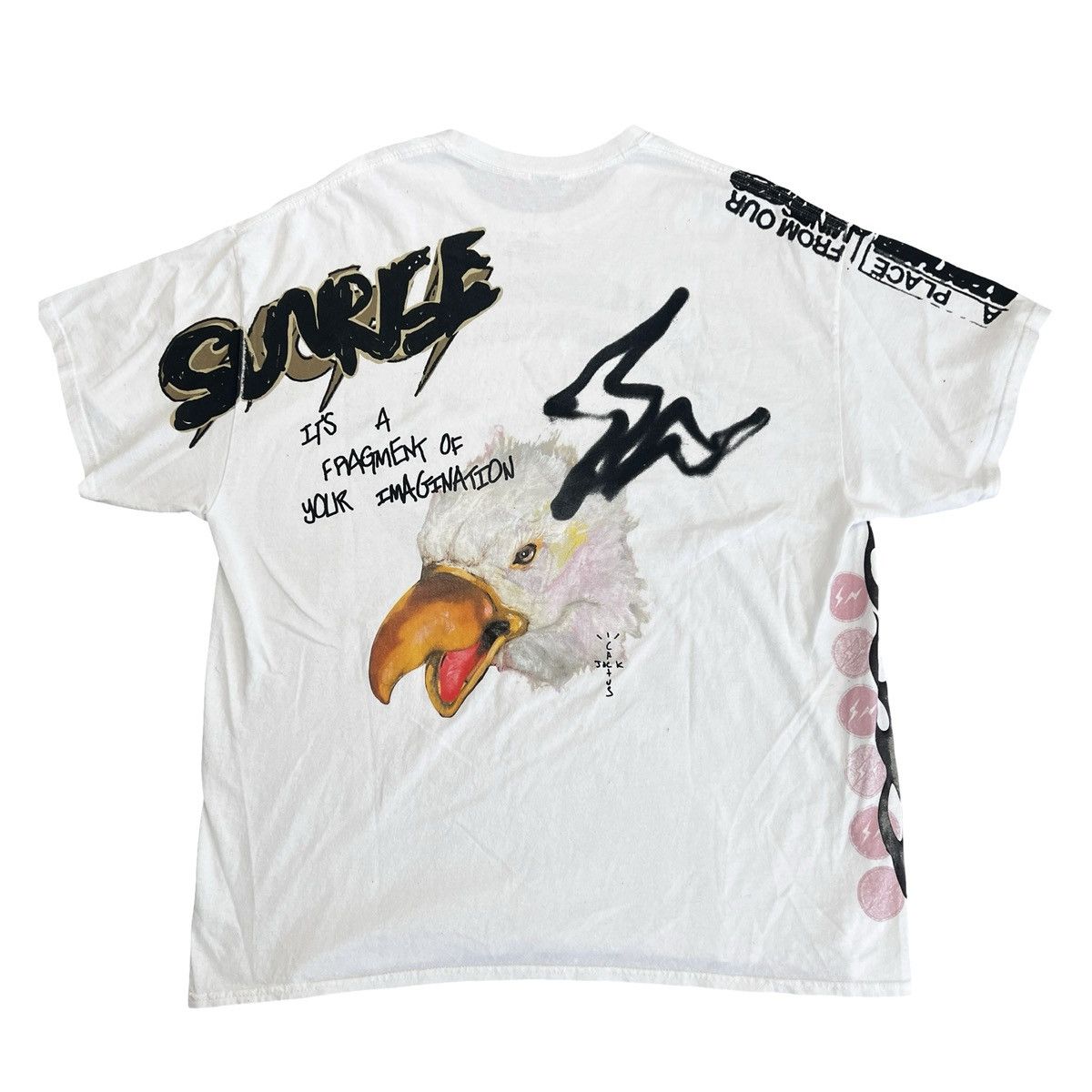 Travis Scott Cactus Jack × Fragment Manifest Tee Size US XL / EU 56 / 4 - 7 Thumbnail