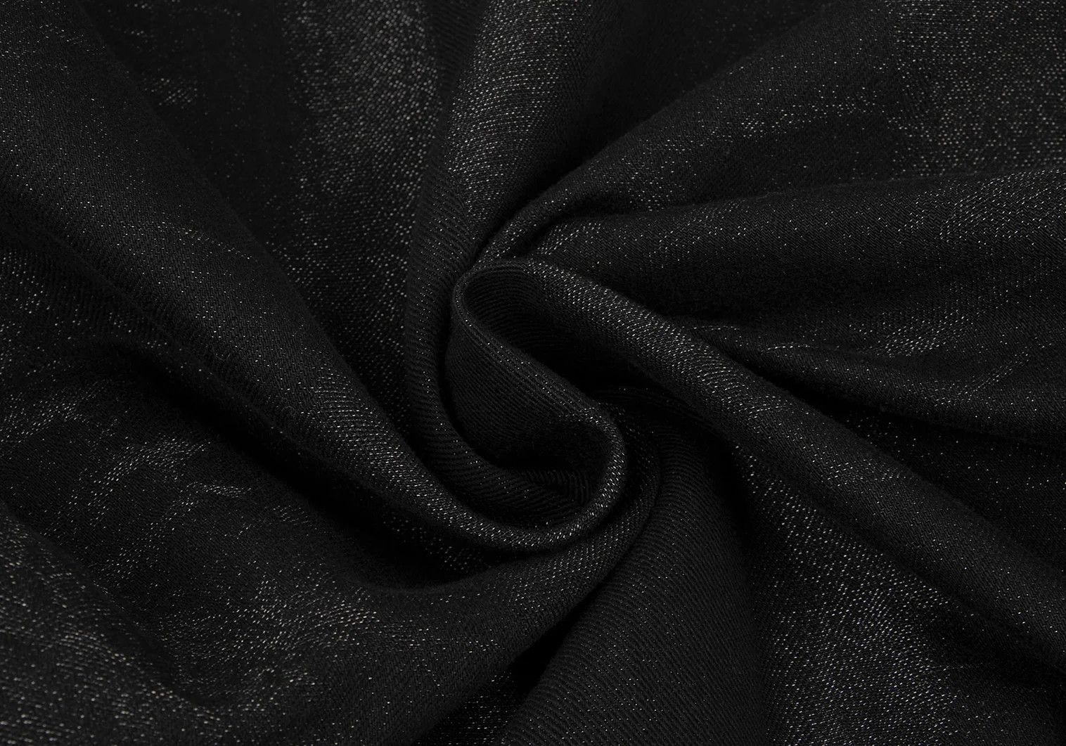 Issey Miyake A-POC INSIDE Lamé Jacquard Denim Jacket Black Size 4 Size US XL / EU 56 / 4 - 15 Thumbnail