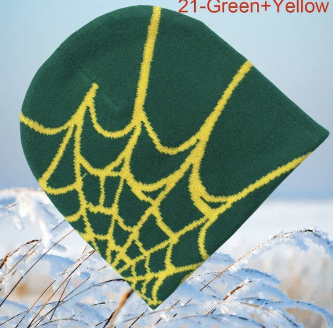 Other Spider Web Y2K Beanie Size ONE SIZE - 3 Thumbnail