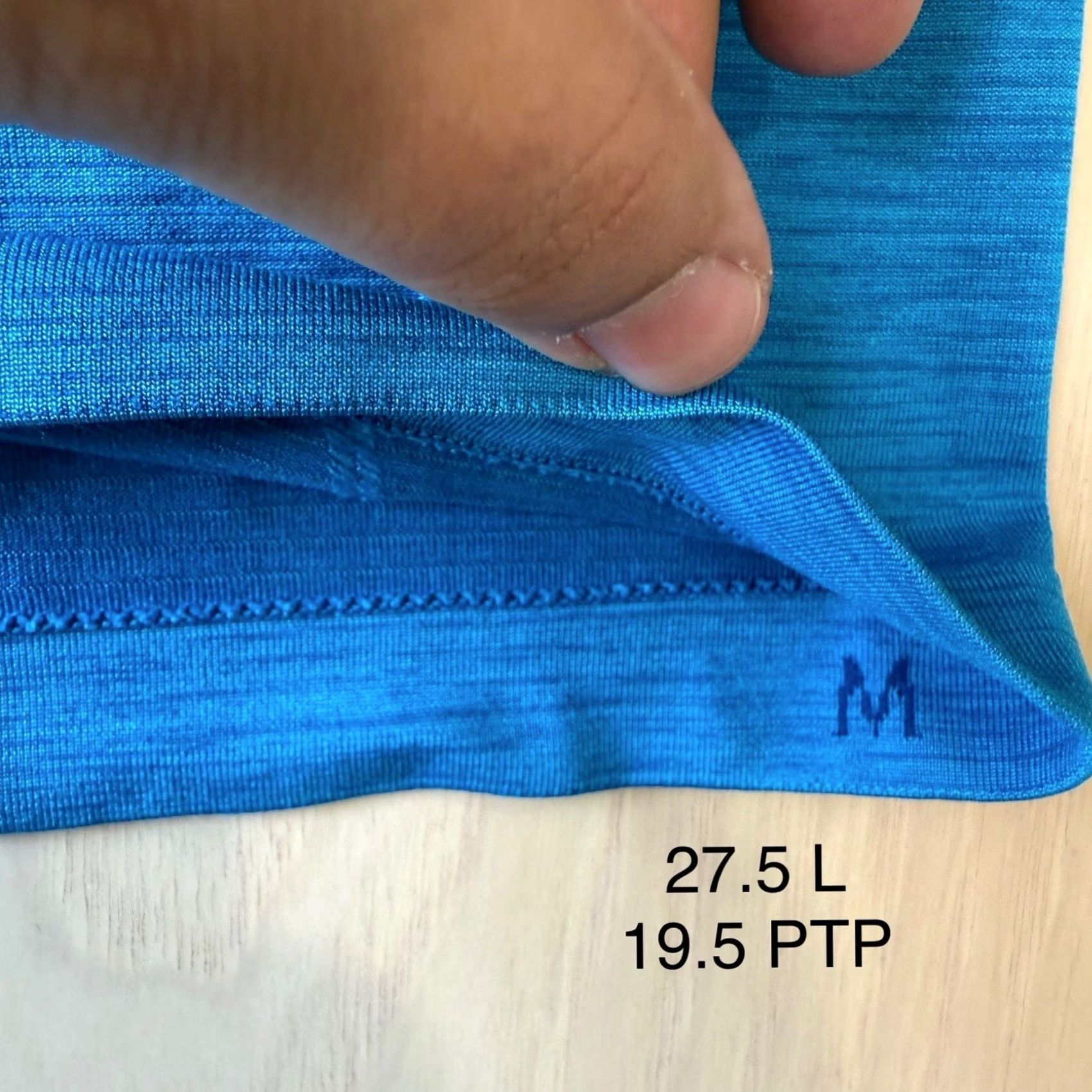 Lululemon Lululemon Metal Vent Tech 1/2 Zip Pullover Blue Workout Athleisure Utility M Size US M / EU 48-50 / 2 - 6 Thumbnail