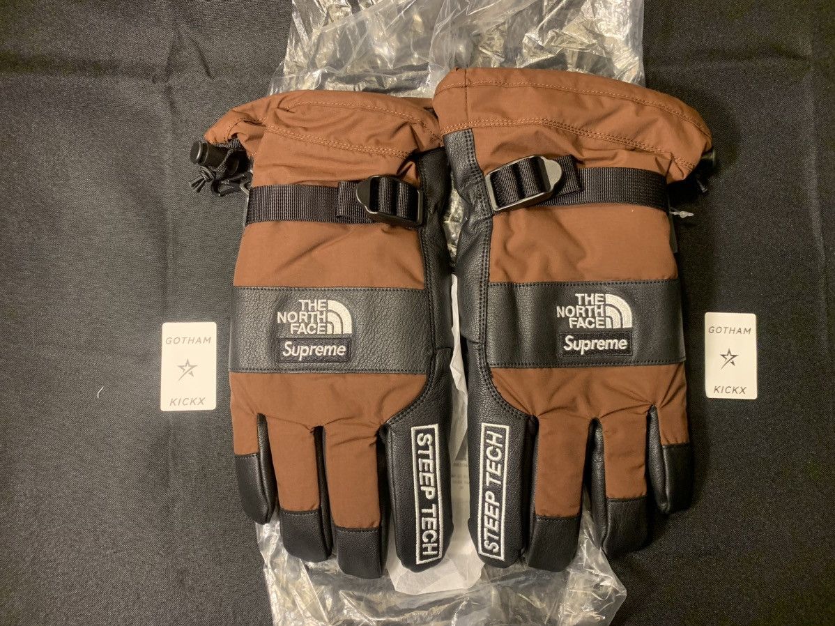 Steep Tech Supreme Winter Gloves Supreme X The North Face Steep
