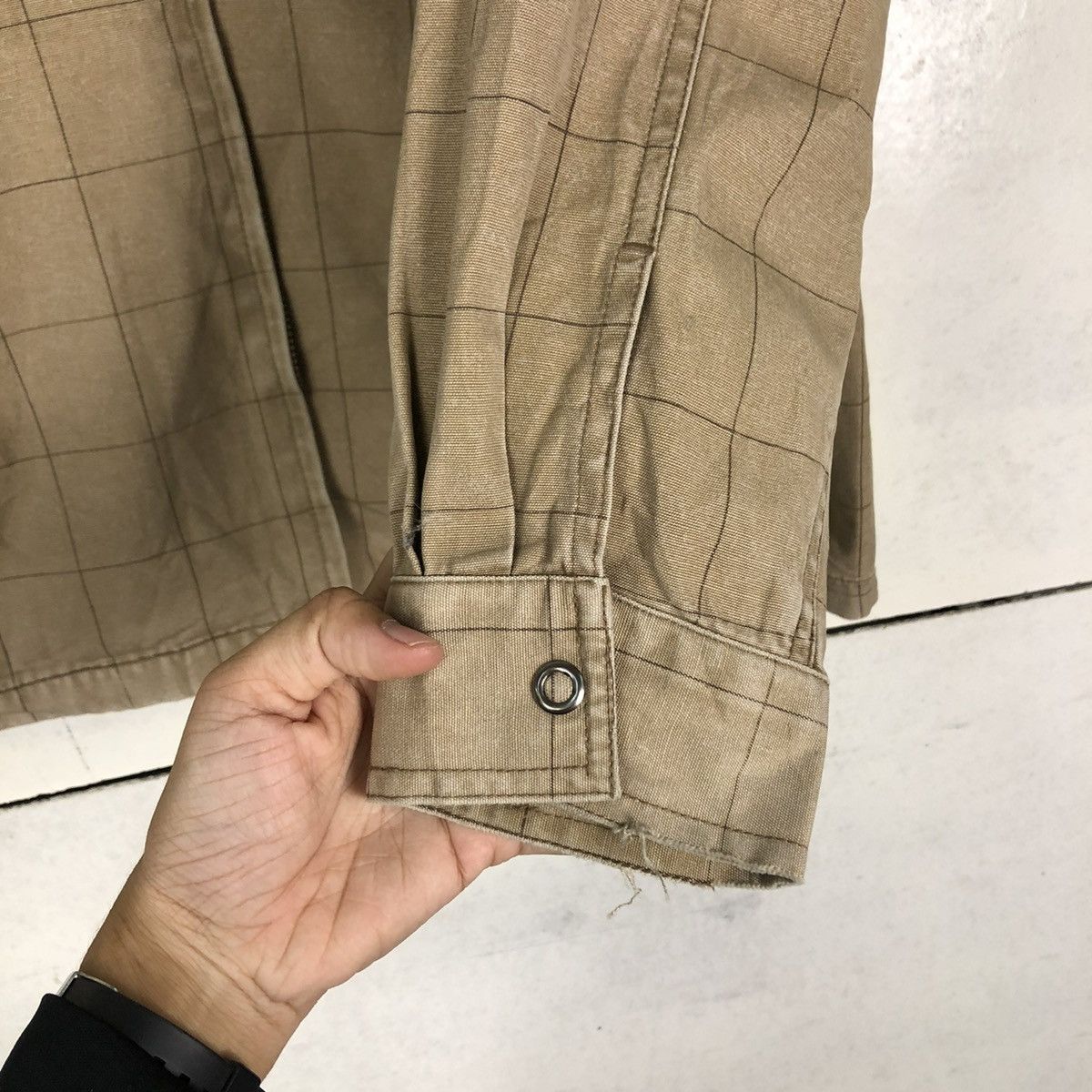 Japanese Brand 📌VINTAGE CHORE JACKET AIRWALK TARTAN DESIGN ISSEY MIYAKE Size US L / EU 52-54 / 3 - 14 Thumbnail