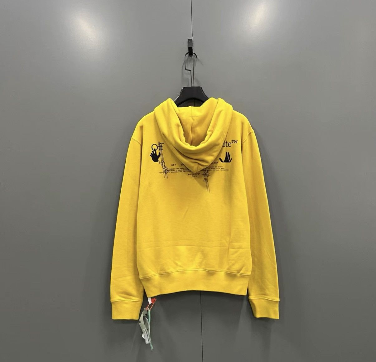 Off-White OFF-WHITE Cut Arrow Fun Embroidered Hoodie J41 Size US L / EU 52-54 / 3 - 2 Thumbnail