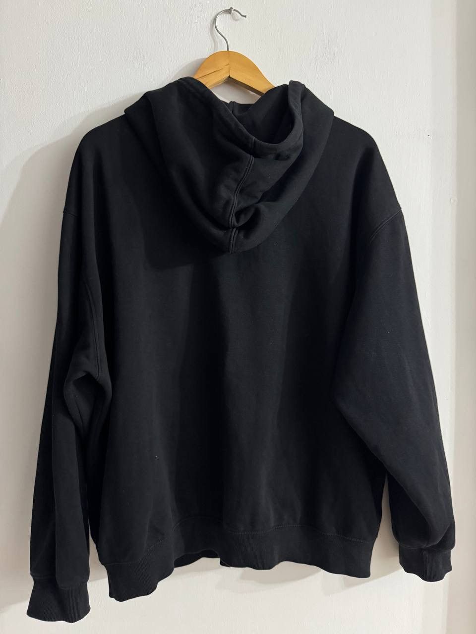 Weekday WEEKDAY Full-Zip Graphic Hoodie (Black) - Size S Size US S / EU 44-46 / 1 - 8 Thumbnail