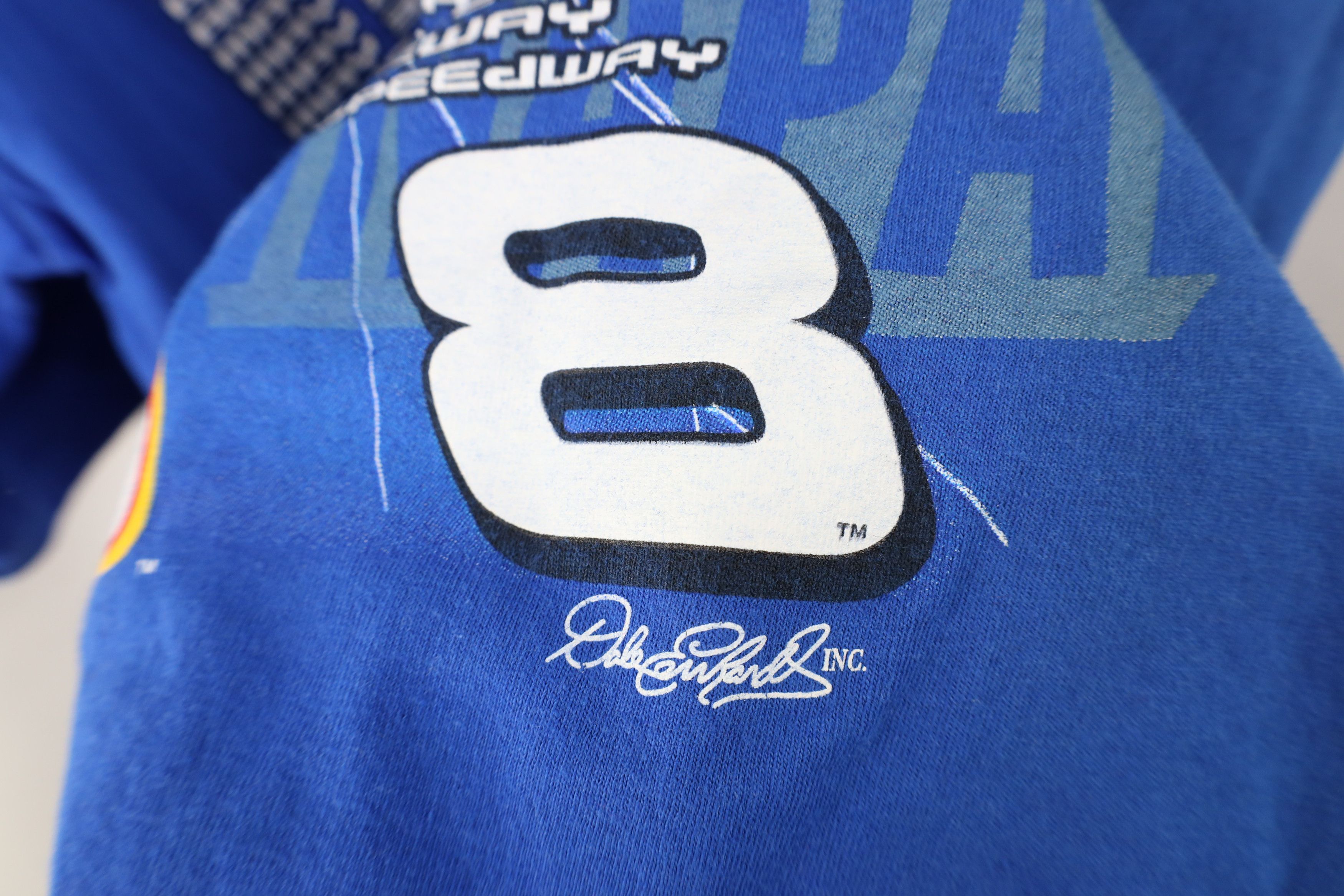 Vintage Vintage Y2K 2004 NASCAR Racing Short Sleeve T-Shirt Blue Size US XL / EU 56 / 4 - 12 Thumbnail
