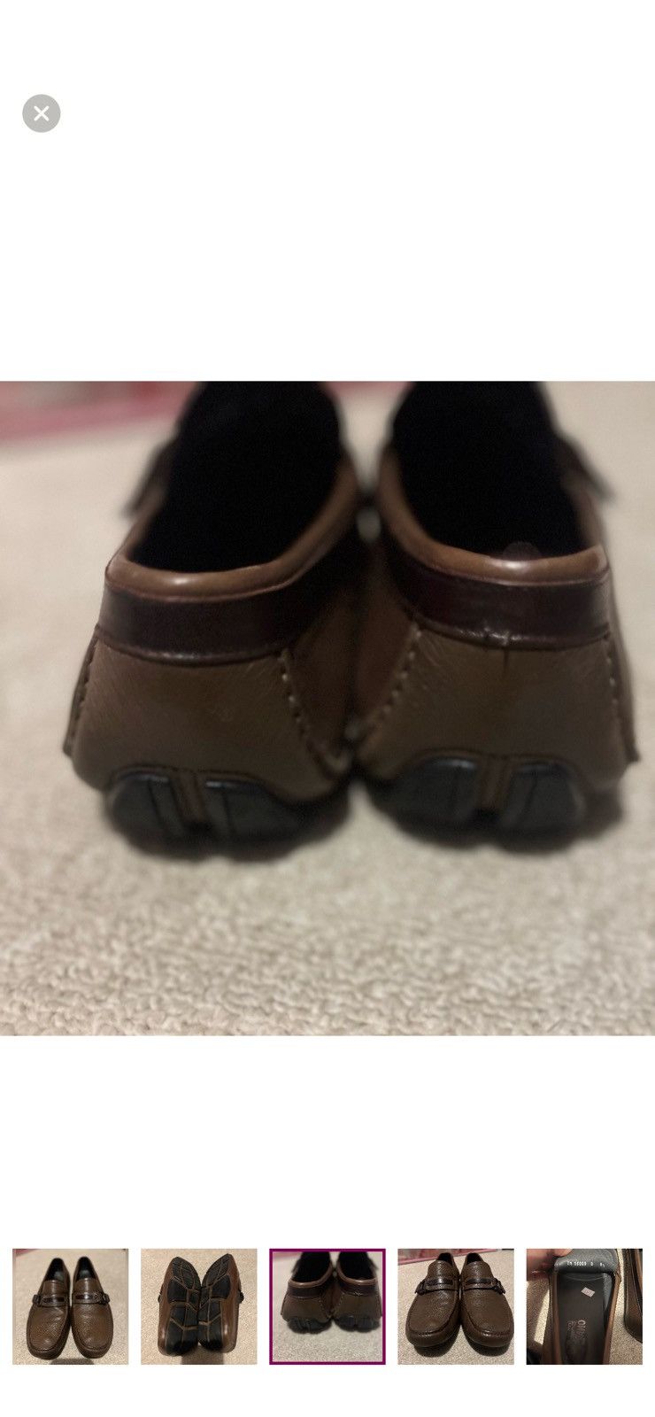 Salvatore Ferragamo Salvatore ferragamo mens brown driving shoes size 8.5 Size US 8.5 / EU 41-42 - 6 Thumbnail