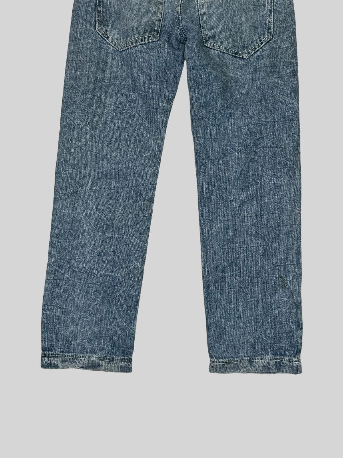 Japanese Brand × Vintage BA-TSU STUDIO ROCK STAR PAINT SPLASHED ACID WASH DENIM JEANS Size US 27 - 11 Thumbnail