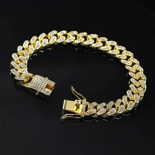 Japanese Brand × Jewelry 12mm Bold Cuban Chain Bracelets Size ONE SIZE - 2 Thumbnail