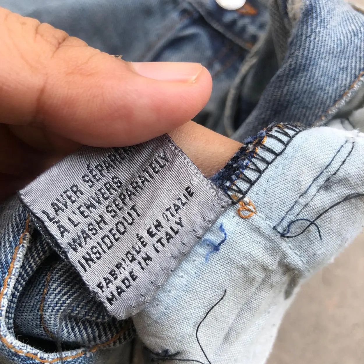 Dior × Hedi Slimane Dior mudwash Jeans by Hedi Slimane Size US 30 / EU 46 - 4 Thumbnail