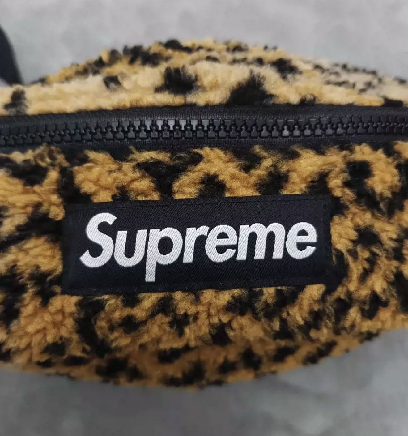Supreme Supreme yellow fleece waist bag Size ONE SIZE - 3 Thumbnail