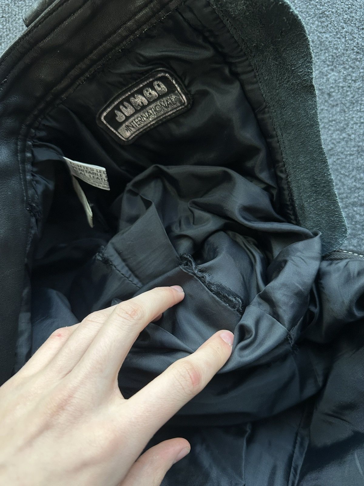 Leather 🚨GRAIL LEATHER PANTS RACING VNTG Cowboy Biker Leather Pants Size US 27 - 17 Thumbnail