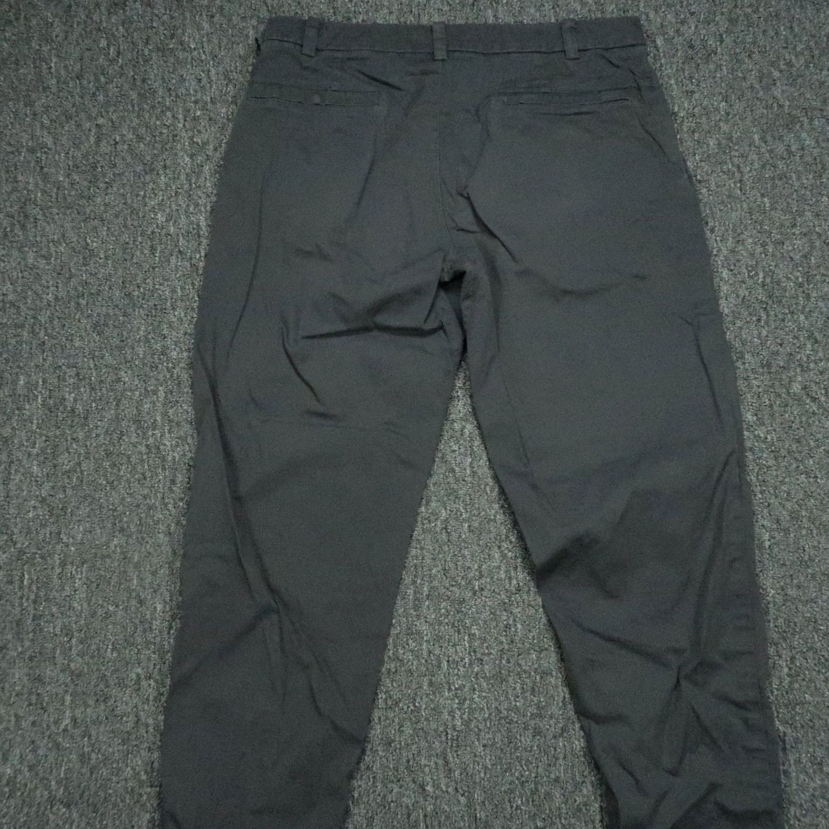Lululemon Lululemon Pants Mens 34x32 Gray Commission Classic Fit Swift Cotton Zip Pocket Casual Workwear Size US 34 / EU 50 - 4 Thumbnail
