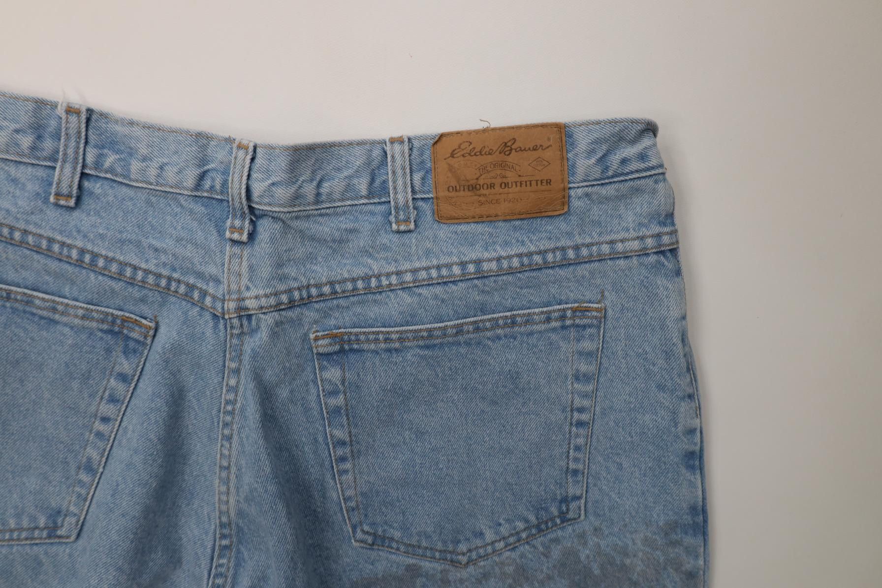 Eddie Bauer Vintage 90s Eddie Bauer Baggy Fit Tapered Leg Jeans Blue Size US 40 / EU 56 - 14 Thumbnail