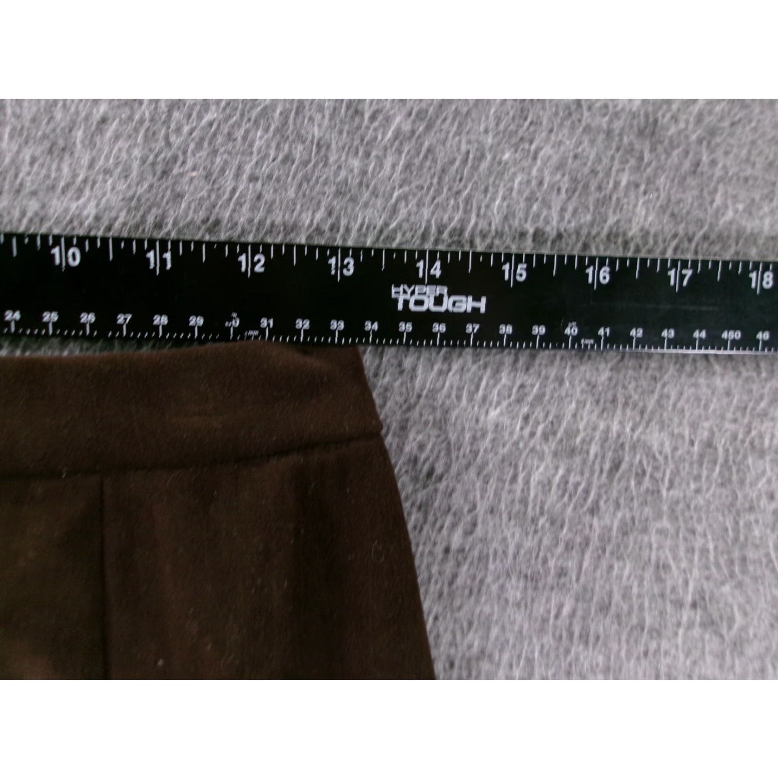 Vintage Vintage Karin Stevens Skirt Women 8 Brown Professional Office Capsule 80s Size 30" / US 8 / IT 44 - 3 Thumbnail