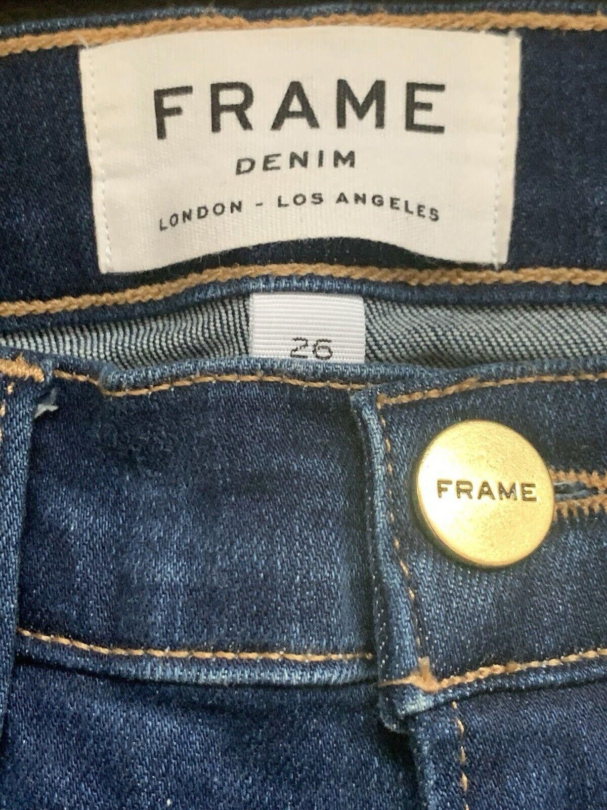 Frame FRAME Le High Skinny Columbia Road Jeans Women's Stretch Size 42" / US 20 - 6 Thumbnail