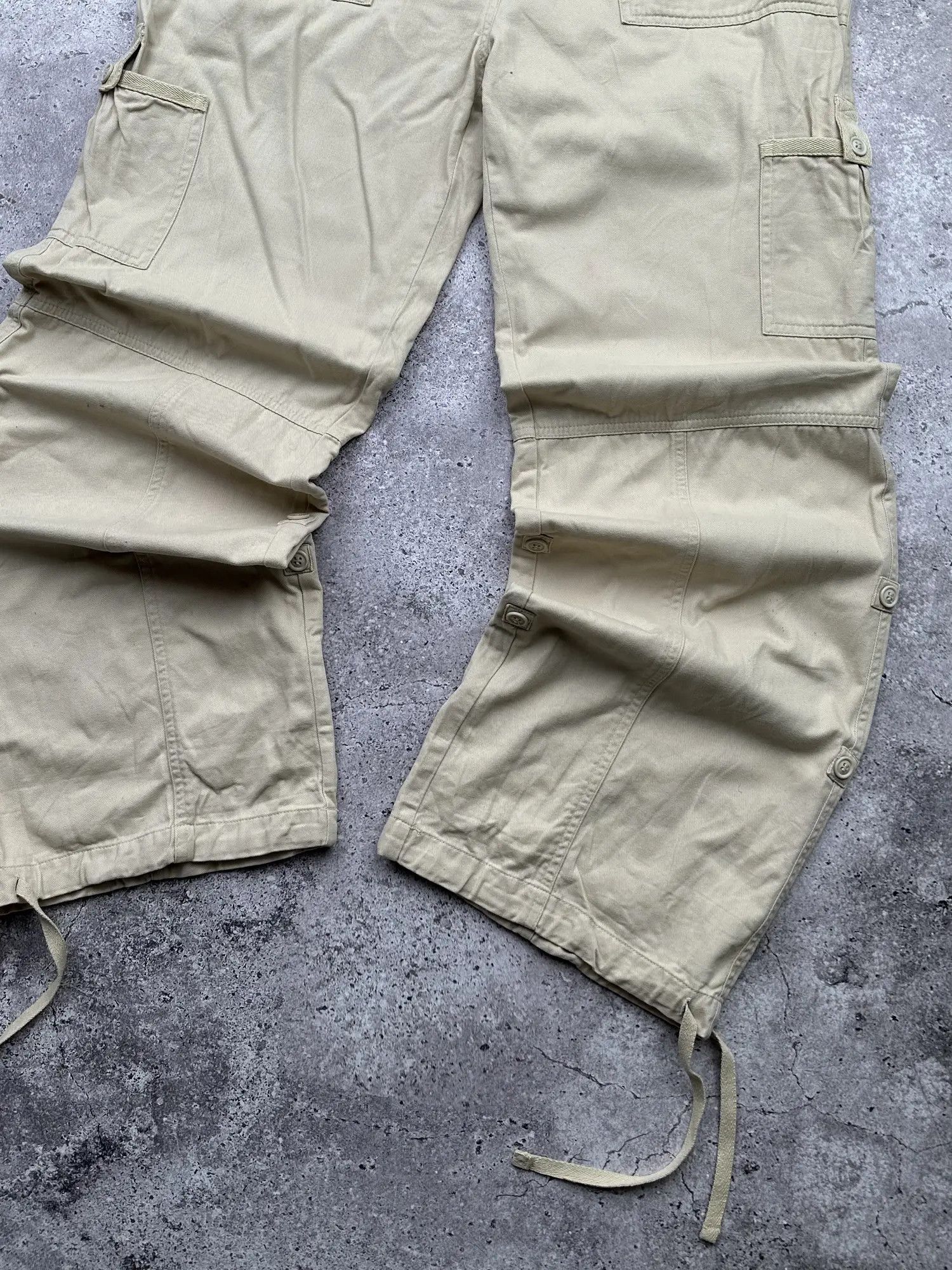 Japanese Brand Vintage Wide Bondage Pants C603(V562) Size US 32 / EU 48 - 4 Thumbnail
