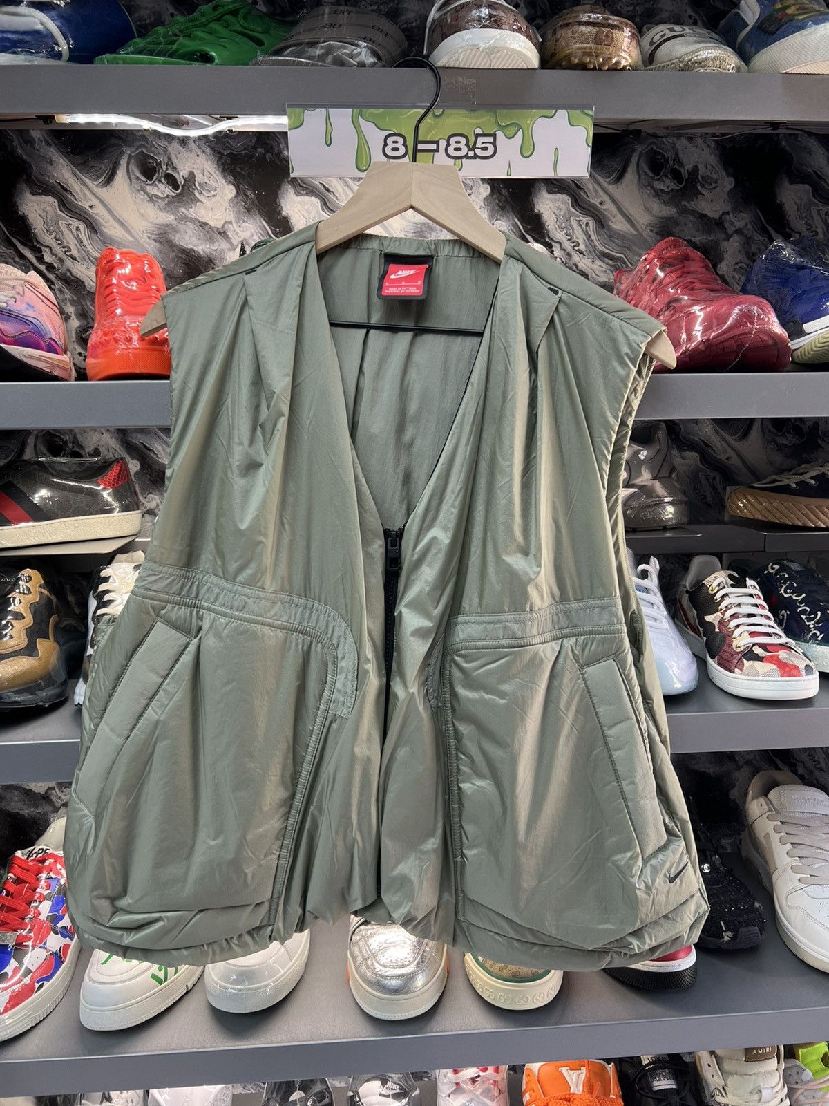 Nike Nike Green Vest Size US M / EU 48-50 / 2 - 1 Thumbnail