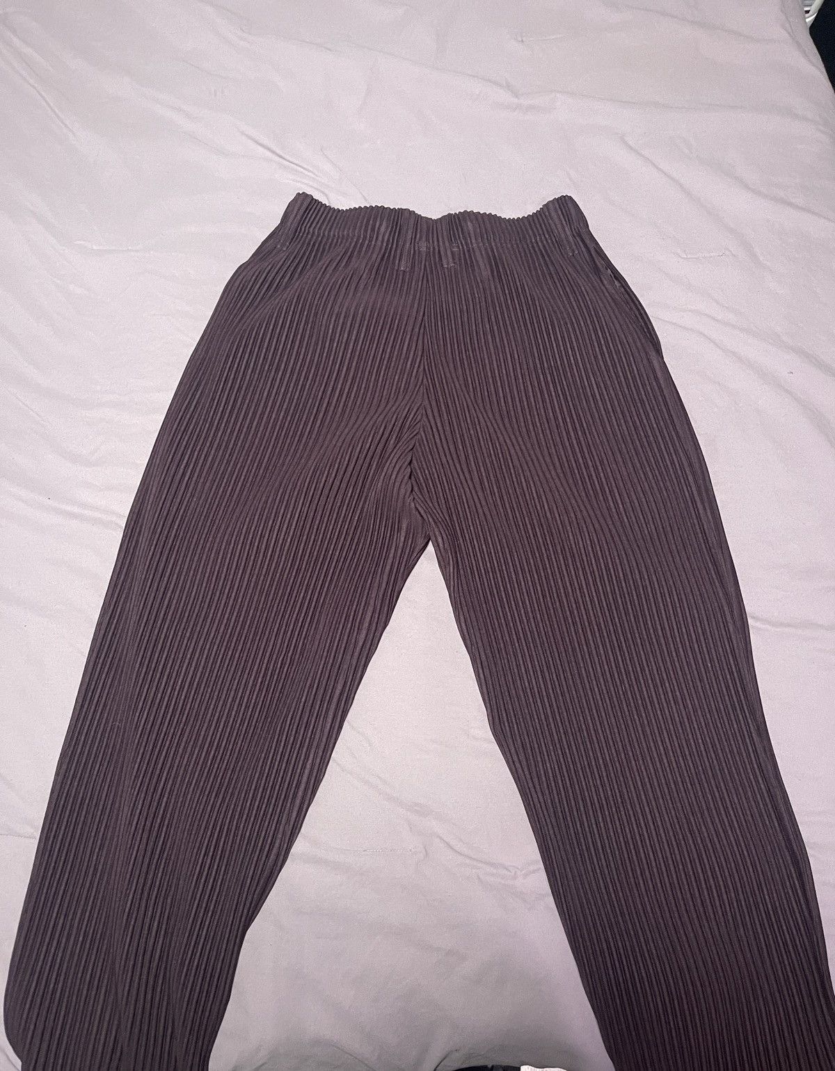 Homme Plisse Issey Miyake × Issey Miyake × Pleats Please Issey Miyake Issey Miyake Homme Plisse pleated trousers Size US 30 / EU 46 - 4 Thumbnail