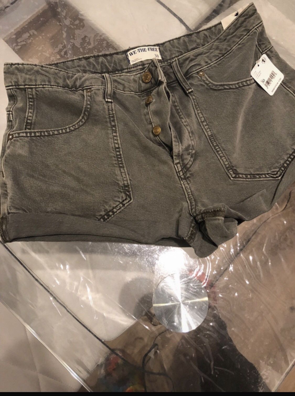 Other We The Free Denim Shorts Size 24" / US 00 / IT 34 - 1 Thumbnail