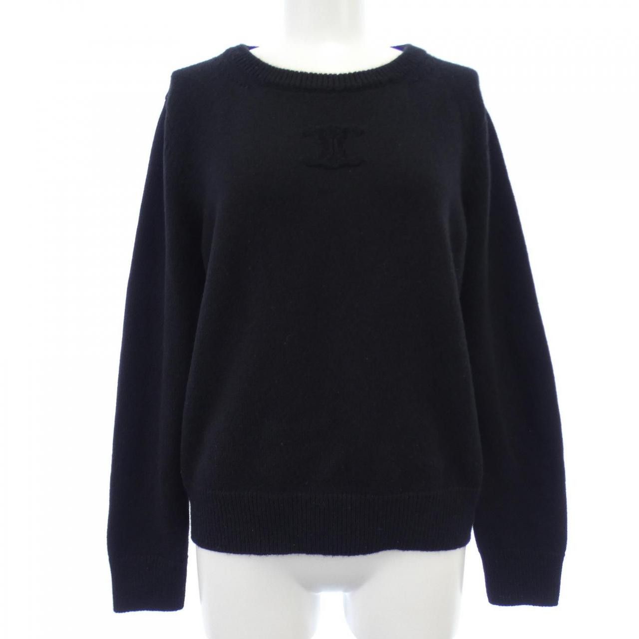 Celine Celine Celine RY02N317V Cashmere Knit Others Tops RY02N317V DUTY FREE for USA Size ONE SIZE - 1 Thumbnail
