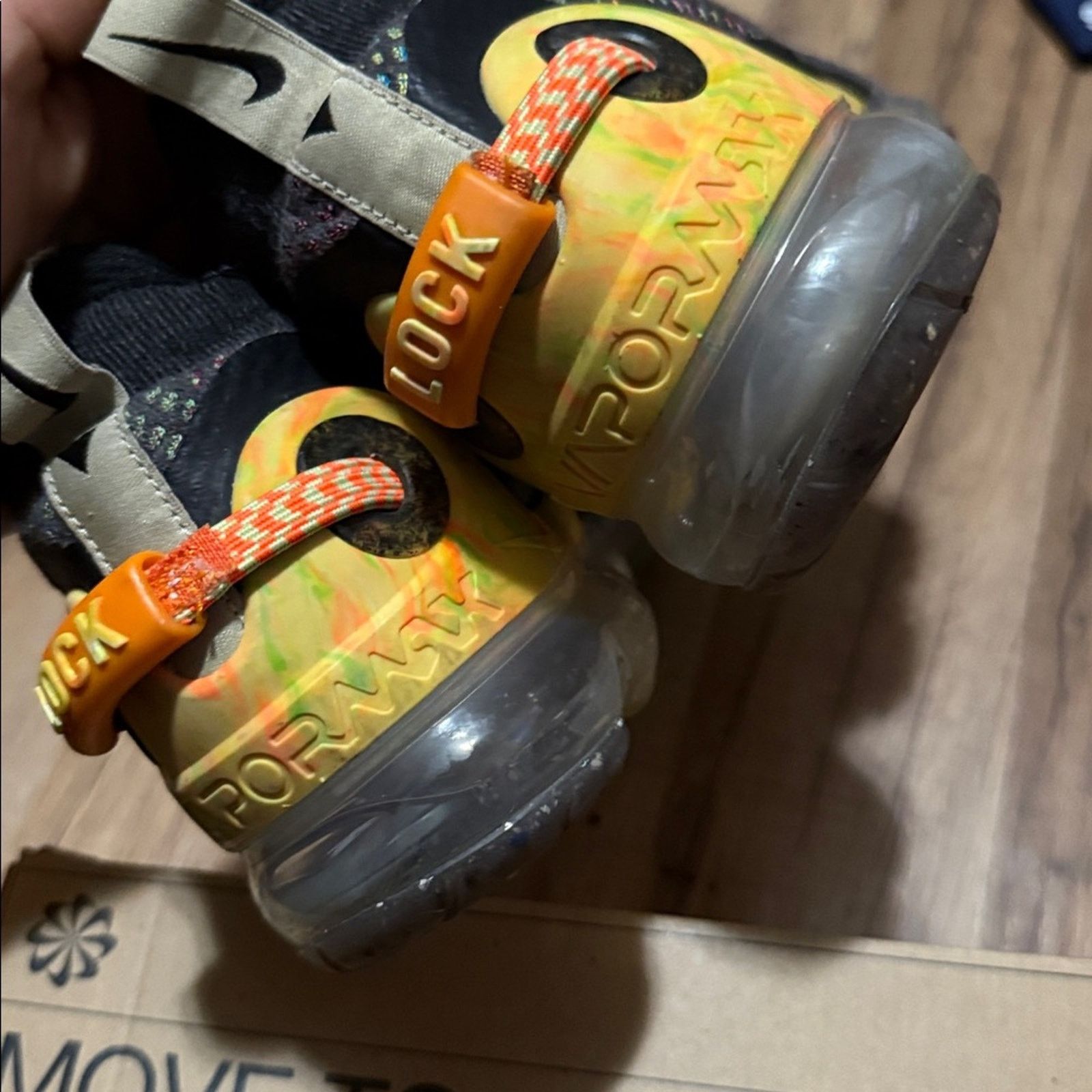 Nike Nike Air Vapormax 2020 Flyknit Iron Grey Multi Color Size US 9.5 / EU 42-43 - 4 Thumbnail