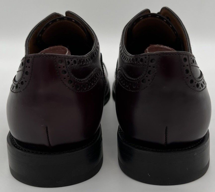 Brooks Brothers Brooks Brothers Golden Fleece Burgundy Leather Oxfords 8D Size US 8 / EU 41 - 4 Thumbnail